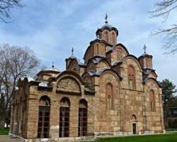 The Gracanica Monastery is the last monument credited to King Milutin in Serbia.
